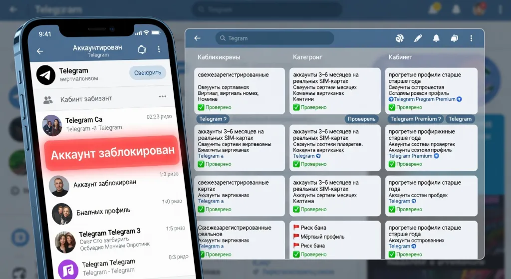 Купить анонимные аккаунты в Telegram: как выбрать надёжного продавца, проверить наличие и оформить доставку